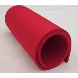 Backcheck felt 5 mm (23 x 48 cm), red