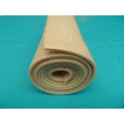 Baize 2 mm white