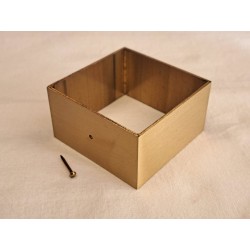 Square wheel cap 55 × 55 × 30 mm