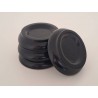 Isolateur pour piano droit (bois massif noir)