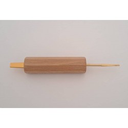 Balance hole easer, tapered, two ended flat